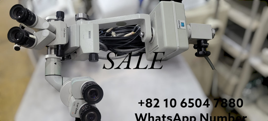 Worldwide Shipped Parts For Used Zeiss S3 OPMI 6-CFR XY MicroscopeHead