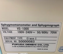 Load image into Gallery viewer, Used Fukuda Denshi Vasera VS 1000 System