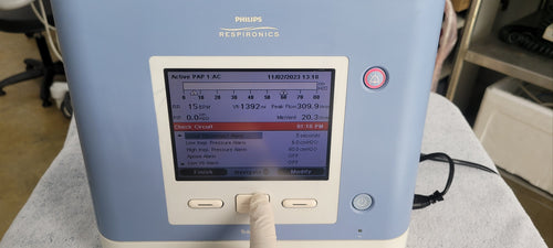 Used Philips Trilogy 100 With Battery Power Supply Ventilator