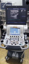 Load image into Gallery viewer, Used Ge Vivid E9 Ultrasound with cardiac M5Sc Linear 11L 2 probe transducer medical equipment