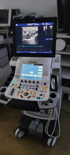 Load image into Gallery viewer, Used Ge Vivid XDClear E9 Ultrasound with cardiac M5Sc Linear 11L 2 probe transducer