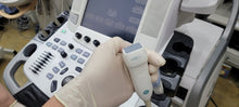 Load image into Gallery viewer, Used Ge Vivid XDClear E9 Ultrasound with cardiac M5Sc Linear 11L 2 probe transducer