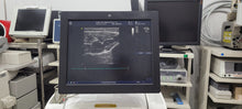 Load image into Gallery viewer, Used Ge Vivid XDClear E9 Ultrasound with cardiac M5Sc Linear 11L 2 probe transducer