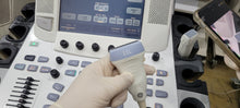 Load image into Gallery viewer, Used Ge Vivid XDClear E9 Ultrasound with cardiac M5Sc Linear 11L 2 probe transducer