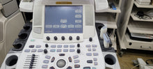 Load image into Gallery viewer, Used Ge Vivid XDClear E9 Ultrasound with cardiac M5Sc Linear 11L 2 probe transducer