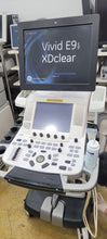 Load image into Gallery viewer, Used Ge Vivid XDClear E9 Ultrasound with cardiac M5Sc Linear 11L 2 probe transducer