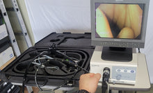 Load image into Gallery viewer, 9.0mm Used Olympus GIF-V70 Gastroscope With CV70 and Sony LCD Monitor LMD1420