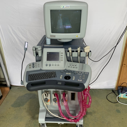  Used Medison Accuvix XQ 3D Ultrasound With Cardiac Linear Convex 3Probes