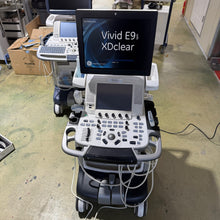 Load image into Gallery viewer, Used GE Vivid E9 XDclear 4D Ultrasound Unit with 3Probes