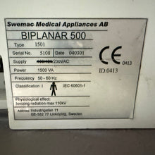 Load image into Gallery viewer, Used Swemec Biplanar 500 9 inch C ARM Xray radiology medical equipment