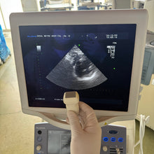 Load image into Gallery viewer, Used Aloka Prosound Alpha7 Ultrasound with Convex Cardiac Linear 3 Probes Transducer
