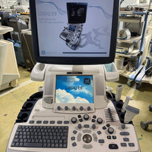 Load image into Gallery viewer, Used GE Logiq E9 Ultrasound with 3Probes L8 18i & 9L & M4S
