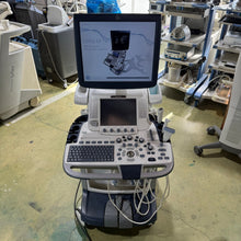Load image into Gallery viewer, Used GE Logiq E9 Ultrasound with 3Probes L8 18i & 9L & M4S