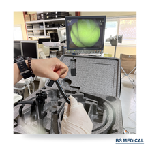 Load image into Gallery viewer, Used Fujinon EC 590WM4 Colonoscope | Parts Only, Green Screen Fault