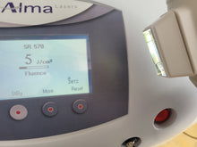 Load image into Gallery viewer, Used Alma Lasers IPL Hand-Piece Yellow-2072 Hours AFT 570-950NM S/N 213759
