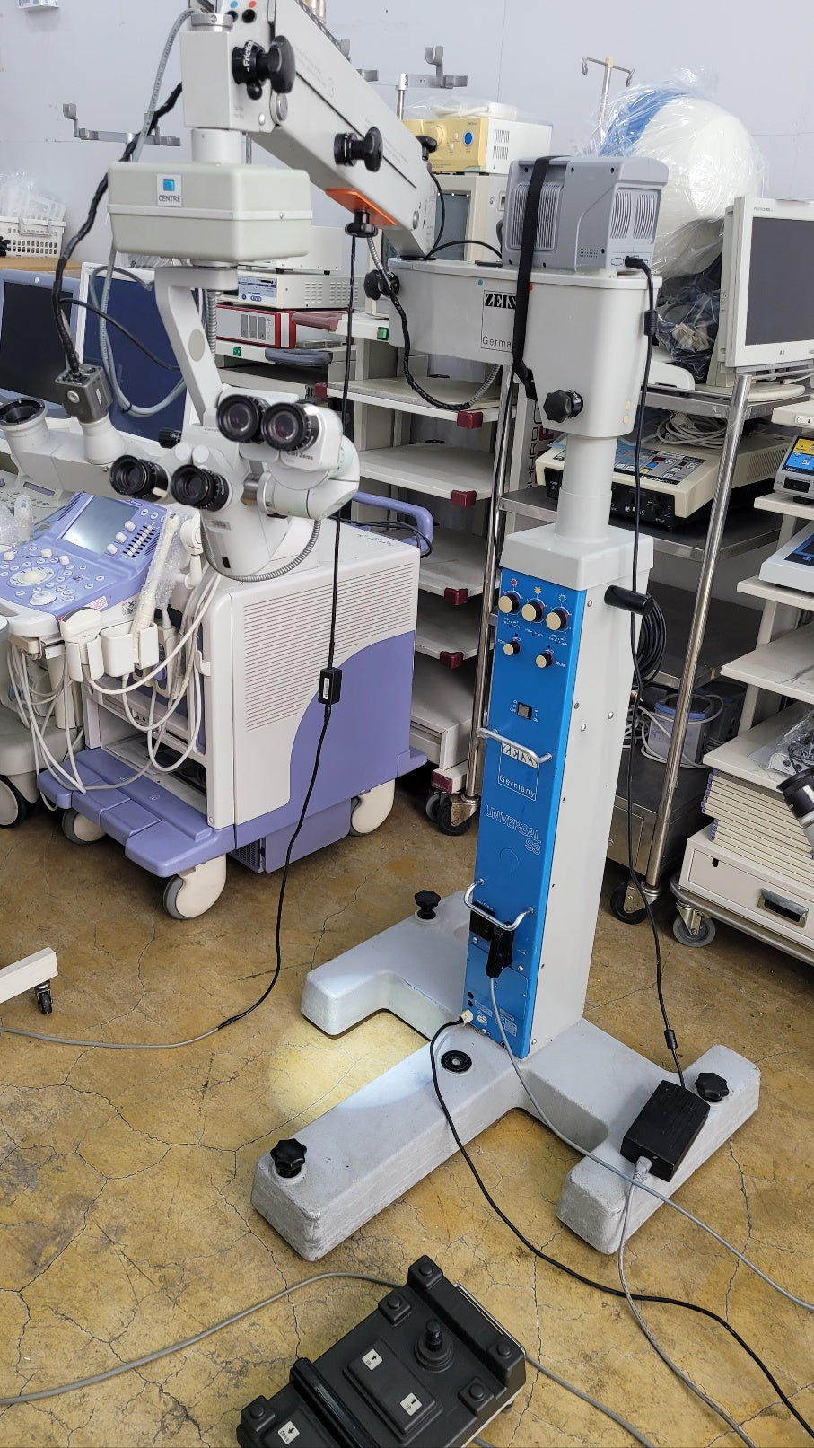 WorldWide Selling on Used ZEISS Universal S3 F 170 OPMI 6-CFR XY OP-SL on Stand Microscope Used Opthalmic Medical Equipment