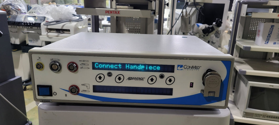 Used Conmed Advantage D3000 Shaver Console Medical Device