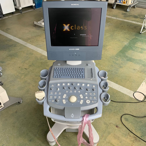 Used Siemens Acuson X300 Ultrasound With Linear Probe