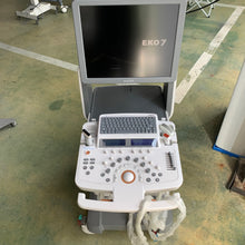 Load image into Gallery viewer, Worldwide Sell Used Samsung Medison EKO7 With Linear Cardiac and Convex 3Probes
