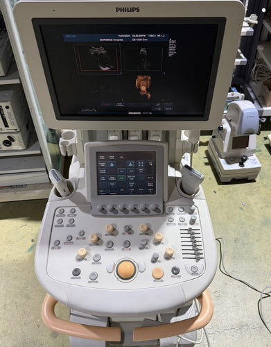  Used Philips IU22 Ultrasound Unit Convex Linear Linear 3Probes 3DSoftware