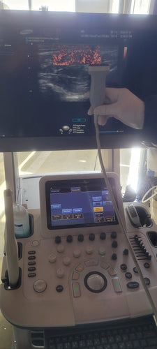 Sell Used Samsung Medison Accuvix A30 with convex linear vaginal probes Ultrasound