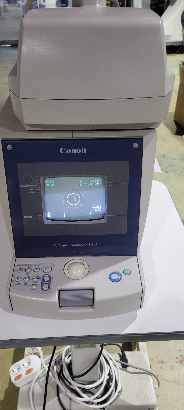 Used Canon TX-F Full Auto Tonometer
