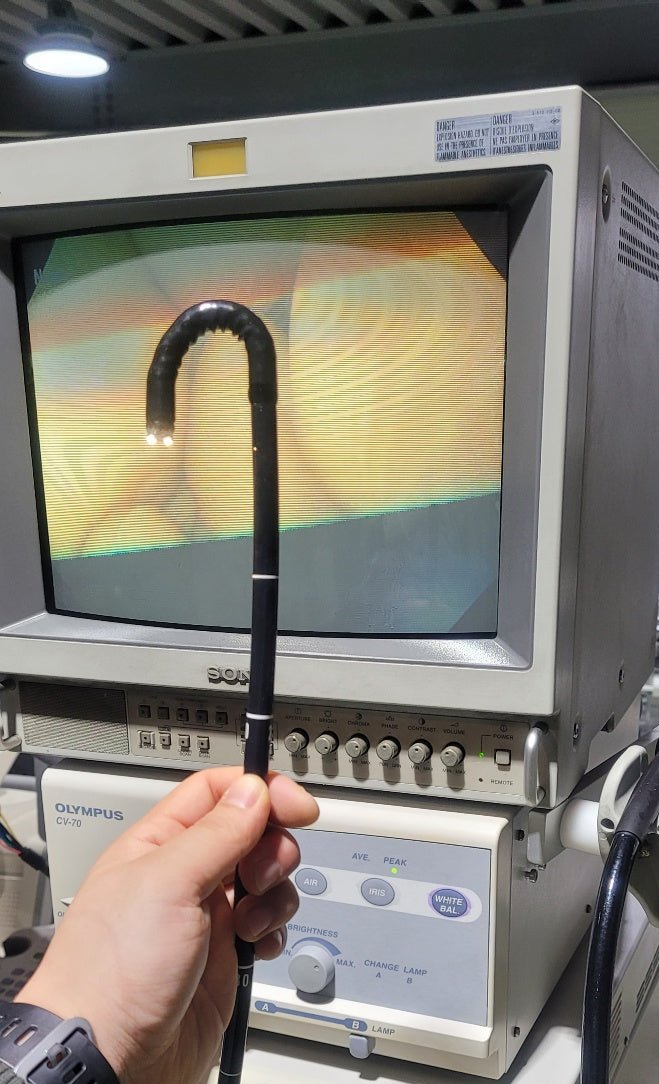 Sell Used Olympus CV70 with GIF V70 Gastroscope 
