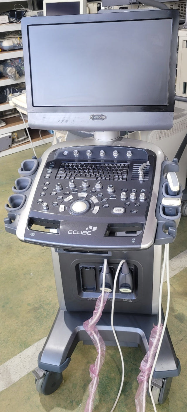 Used Alpinion E cube 9 & Convex SC1-6H and Linear L3-12H Probes Transducer
