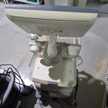 Cargar imagen en el visor de la galería, Unidad de ultrasonido GE Logiq P5 usada con sonda lineal y sonda convexa, envío a todo el mundo. Equipo médico.
