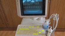 Load and play video in Gallery viewer, Worldwide Selling on Used Logiq 200 MD Pro Convex 3CB with Vaginal MTZ Two Probe Ultrasound Unit
