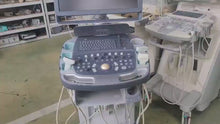 Load and play video in Gallery viewer, Used Siemens Acuson X700 Ultrasound with Convex Linear 2 Probes
