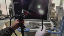 Load and play video in Gallery viewer, Worldwide Sell Used Olympus CF-H170L 12.8mm Colonoscope For Endoscopy
