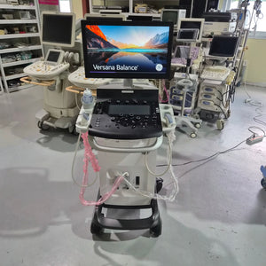 Used GE Versana Balance Ultrasound with Convex & Linear Probes