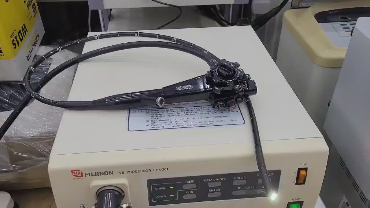 WorldWide Selling on Used Fujinon EPX 201 Fujinon EG 201FP 9.8mm Gastr –  MEDICAL EQUIPMENT SHOP