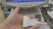 Load and play video in Gallery viewer, World Wide Selling Used Ultrasound Logiq 3 Expert with 3Probe 8L 3.5C 3S Transducer Medical Device
