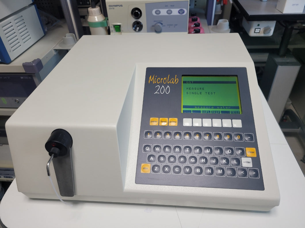 (World Wide-Selling)Used Vital Scientific Microlab 200 Laboratory Analyzer MEDICAL EQUIPMENT SHOP