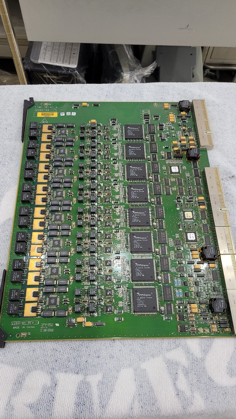 [World Wide-TransPortable] (L-20) Used GE Logiq 9 Board Assembly Time Delay4 De 2260195 REV 1 