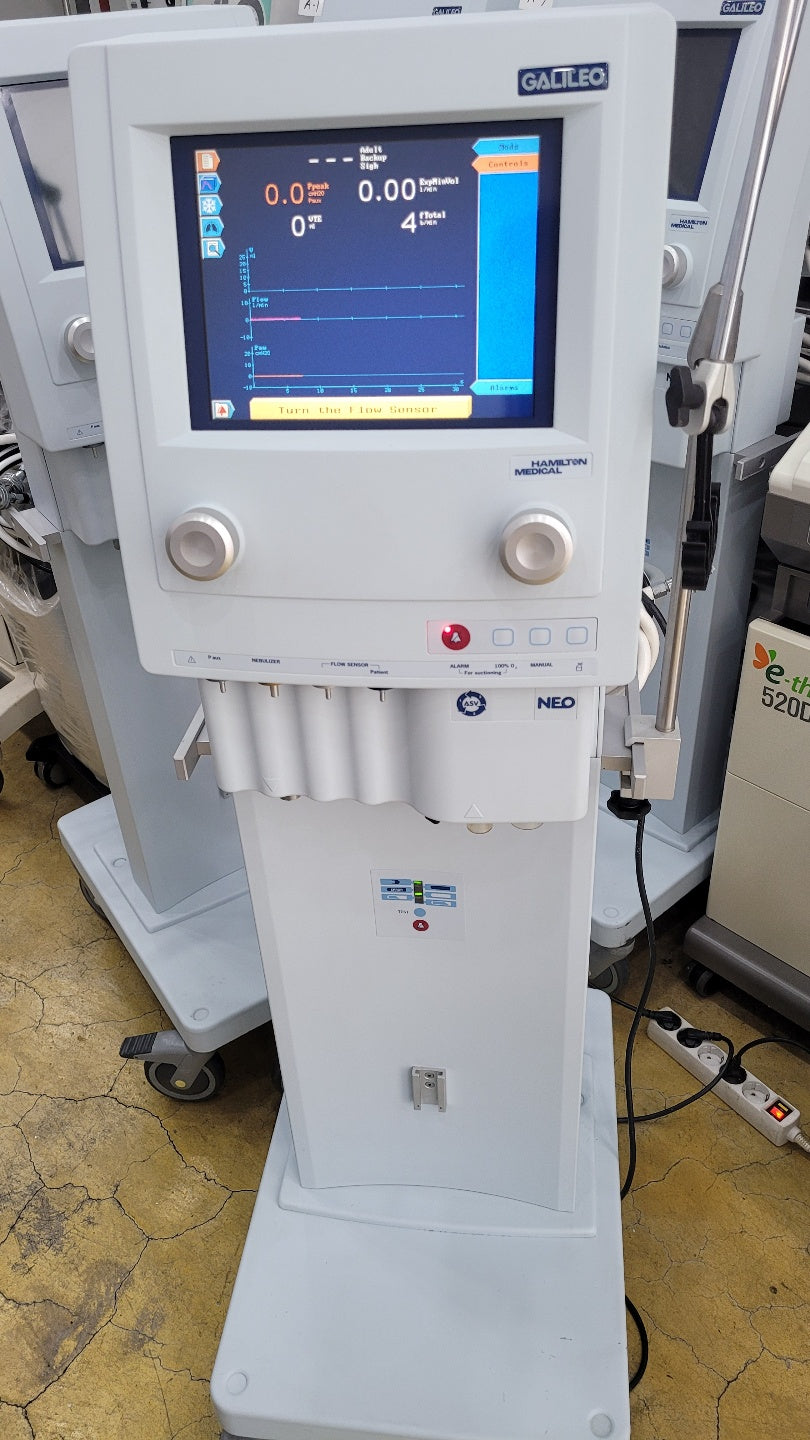 [World Wide-Selling] Used Time : 19 hours A-3 Used HAMILTON MEDICAL Galileo Ventilator