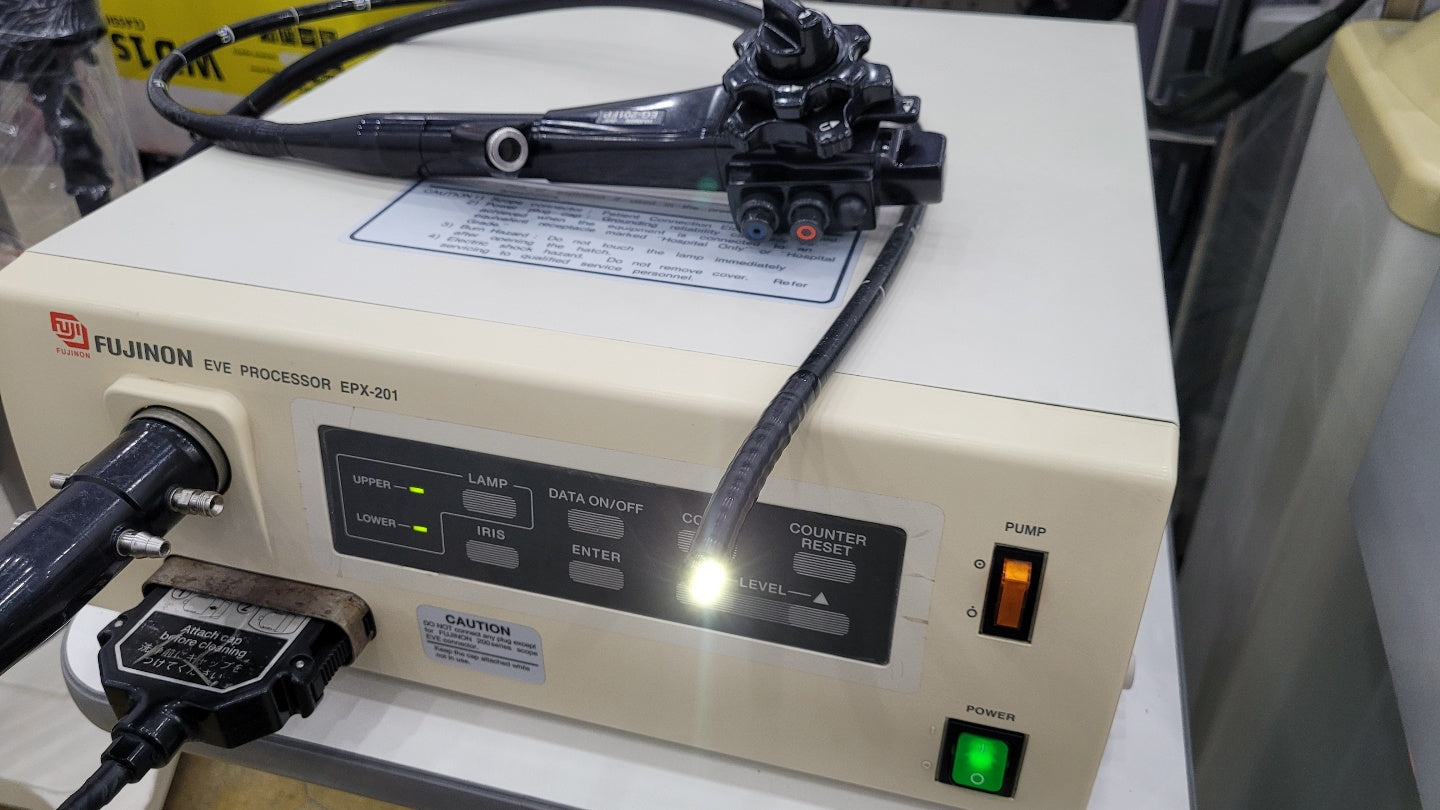 WorldWide Selling on Used Fujinon EPX 201 Fujinon EG 201FP 9.8mm Gastr –  MEDICAL EQUIPMENT SHOP