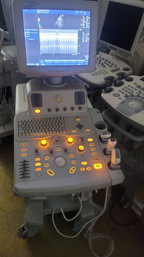 Used Ultrasound Logiq 3 Expert with 3Probe 8L 3.5C 3S Transducer Medical Device