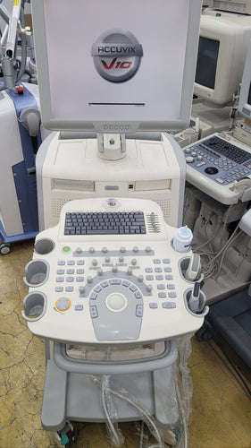 Used Medison Accuvix V10 With Linear L5-13lS Convex C2-61C Two Probes Ultrasound Machine