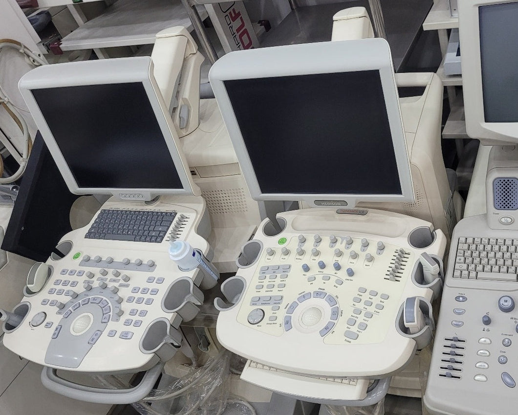  3 Unit For Used Ultrasound GE Logiq3 Expert&Medison Accuvix V10&Medison Sonoace X8