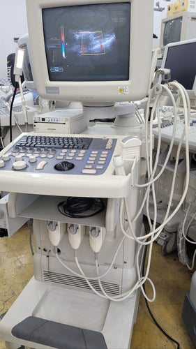  Used Medison 8000EX CW With P2-5AC&Convex C2-5EL&Linear HL5-9ED Ultrasound Unit