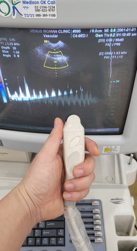 Used Medison C4-9ED Micro Convex Probe 128BW Sonoace8000 Medison Ultrasound Unit