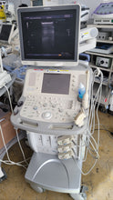 Cargar imagen en el visor de la galería, Venta mundial de ecógrafo Toshiba Aplio MX de segunda mano con 3 sondas, convexo, lineal, vaginal

