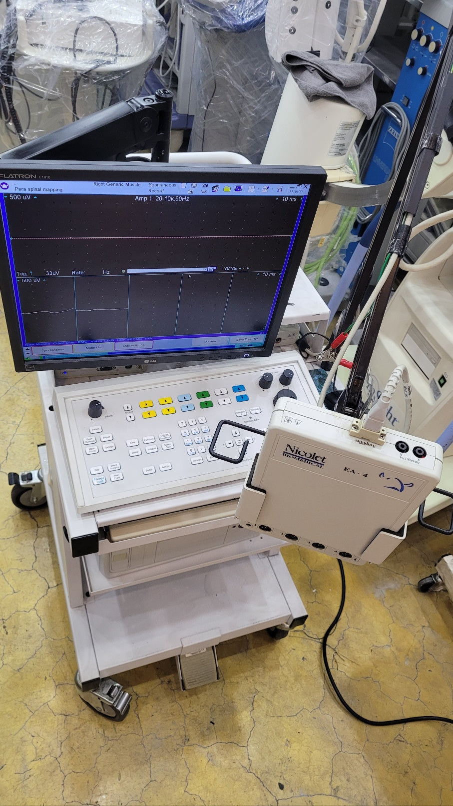 Used Carefusion Neurology Nicolet Viking Select Emg Ncs Ep Iom Mmp System Medical Equipment